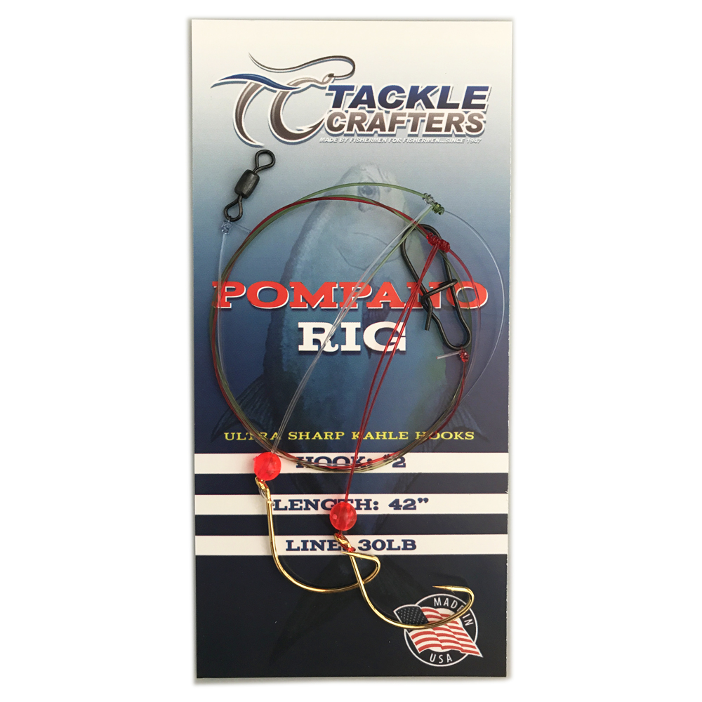 Pompano Rig Surf Fishing Leaders Hooks Saltwater Tackle Crafters