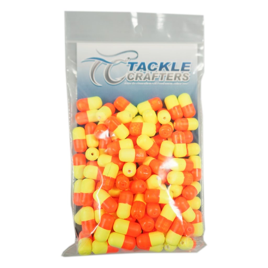 Pompano 3/4″ Pill Floats – 100 Pack | Tackle Crafters